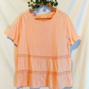 Como Vintage. Perfect Heathered Pink. Size XXL. EUC